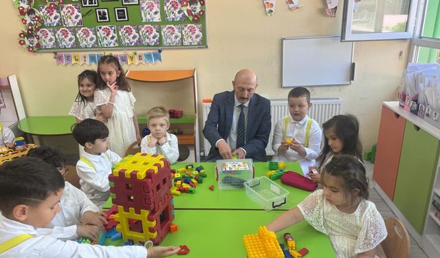 Müdür Altınöz Anaokulu Öğrencileriyle Buluştu