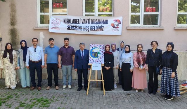“Vakti Kuşanmak” Projesi Yıl Sonu Sergisi Açıldı