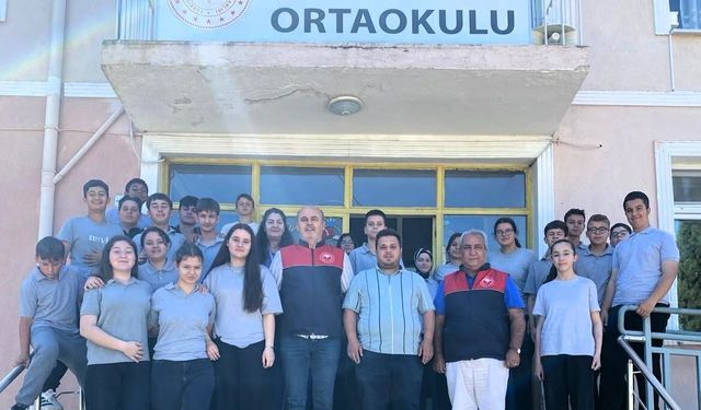 Üsküp’te Öğrencilere Anız Yakmama Eğitimi Verildi
