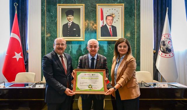Kırklareli İl Özel İdaresi’ne Sıfır Atık Belgesi