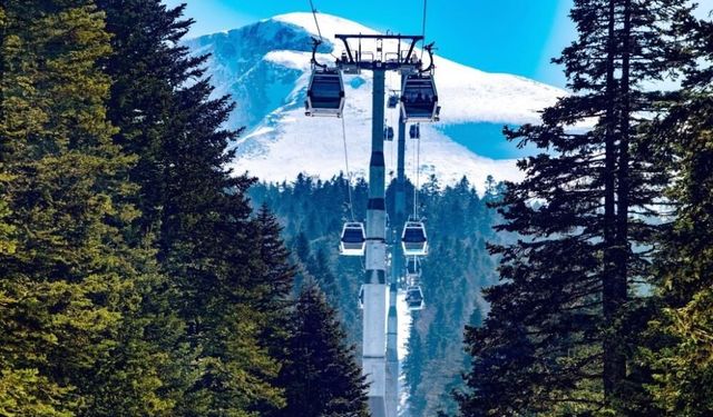 Bursa'da 450 bin öğrenci teleferiğe ücretsiz binecek