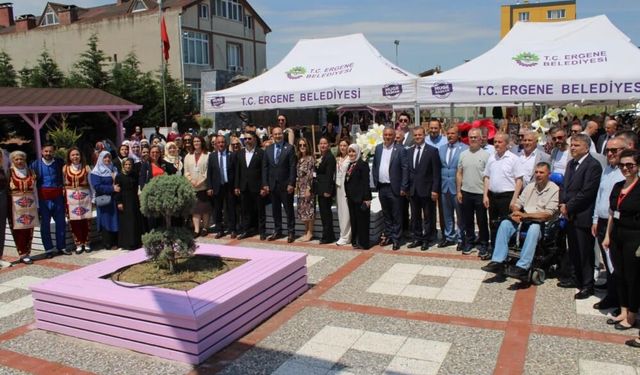 Ergene'de "Sanata dokunan hayatlar" sergisi açıldı