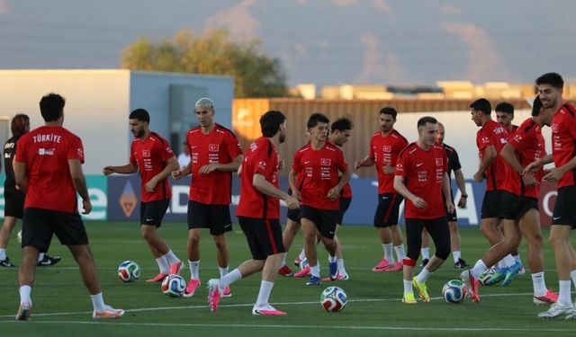 A Milli Futbol Takımı, Avustralya maçının hazırlıklarına devam etti