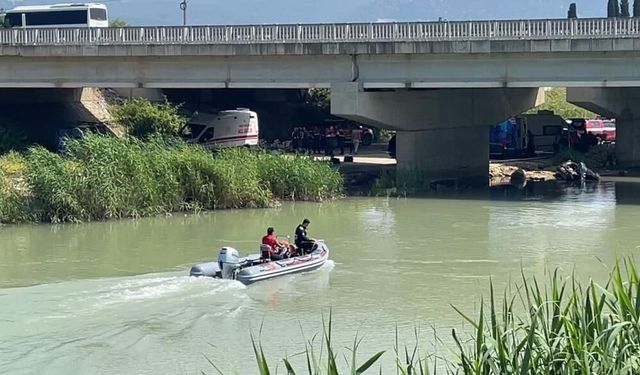 Antalya'da çaya düşen 16 yaşındaki kız çocuğundan acı haber geldi
