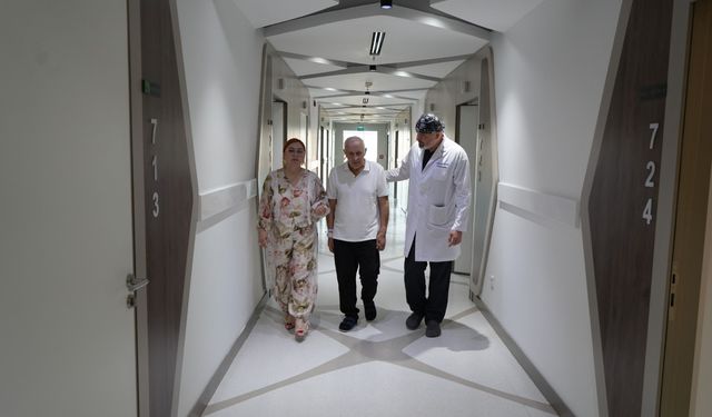 Gürcistan'da inşaattan düşerek komaya girdi, Samsun’da yeniden ayağa kalktı