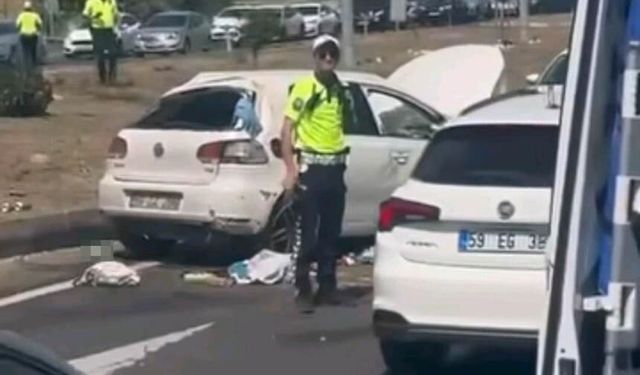 Tekirdağ'da feci kaza: Düğün hazırlığındaki çift yaralandı