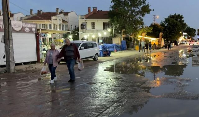 Tatil beldesi değil çamur deryası