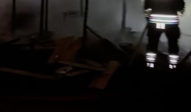Bağ evinde yakılan ateş yangına sebep oldu