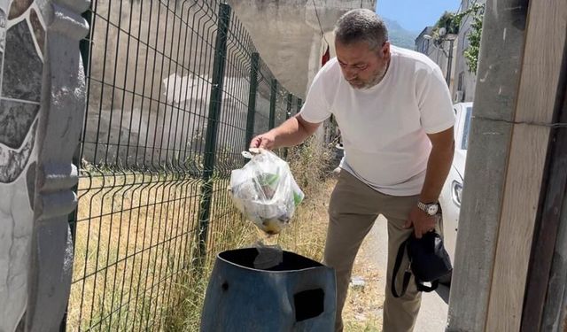 Bursa'da ev almak için biriktirdiği 1 kilo altın çöpe atıldı, ilçe seferber oldu