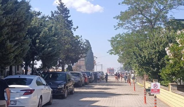 Tekirdağ'da tarım arazisinde başlayan yangın: Alevler 4 farklı noktaya sıçradı