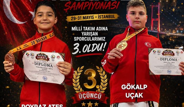 Kırklareli’ne Balkan Şampiyonası’ndan Çifte Madalya