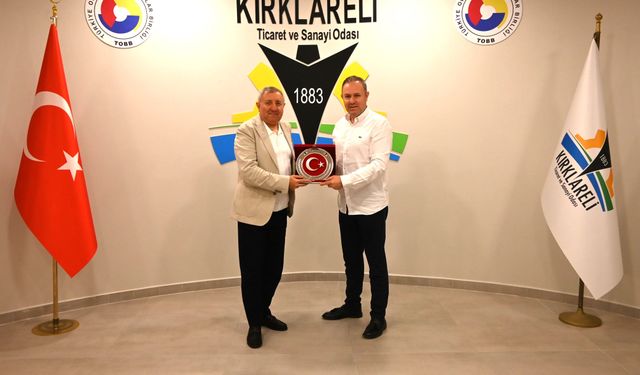 Kırklareli TSO'da İlaç Sanayisi ve Yatırım Görüşmesi