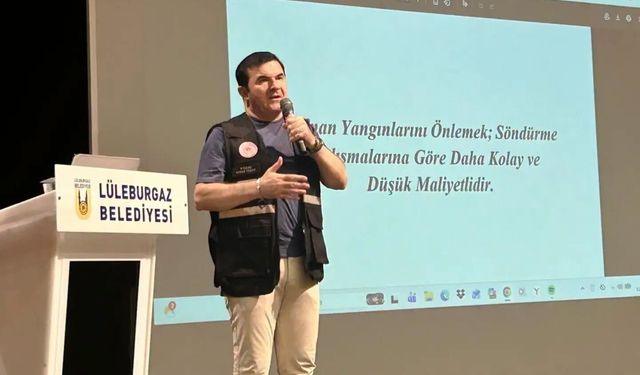Lüleburgaz'da Orman ve Anız Yangınları Masaya Yatırıldı