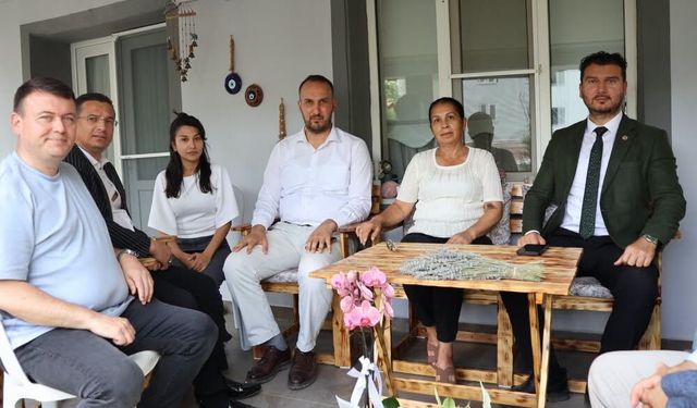 Başkan Yayla’dan Muhtar Güder’e Geçmiş Olsun Ziyareti