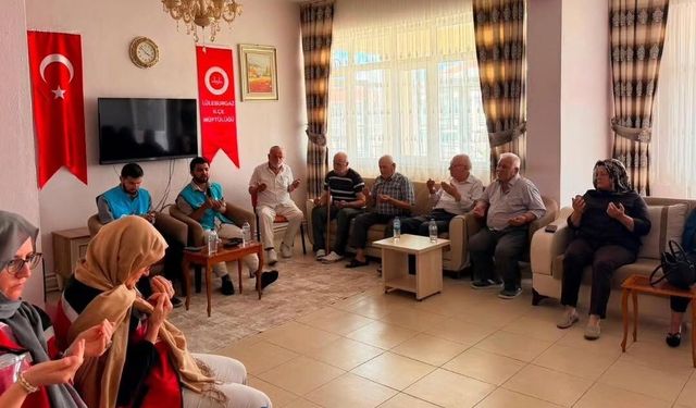 Huzurevinde 15 Temmuz Şehitleri İçin Mevlid Okundu