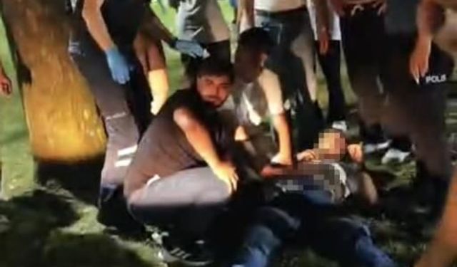 ‘Yan baktın' kavgası kanlı bitti: 1 yaralı
