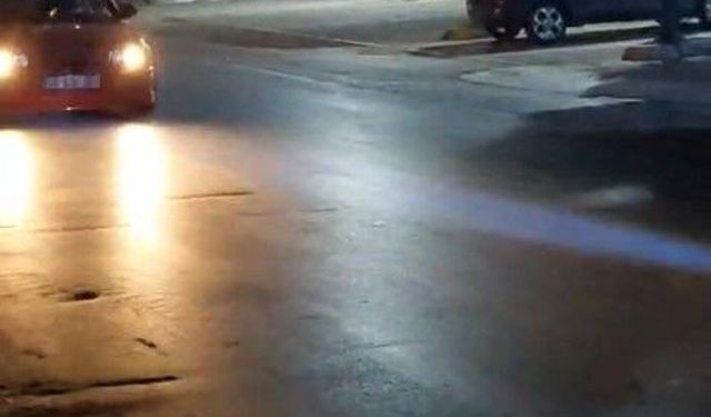 Drift atan araç polisten kaçtı, cezadan kaçamadı