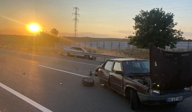 İpsala’da meydana gelen kazada 1 kişi ağır yaralandı