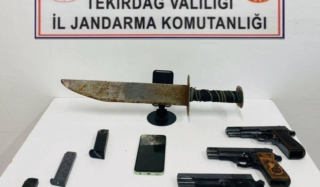 Tekirdağ'da bir ayda 215 şüpheliye operasyon