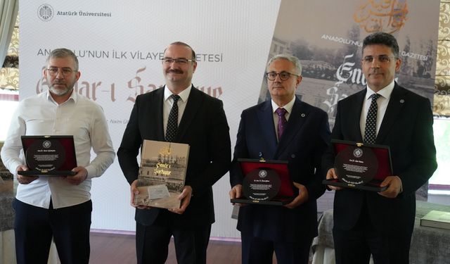 Anadolu basınının kilometre taşlarından "Envâr-ı Şarkiyye" gazetesi yeniden gün yüzüne çıkarıldı