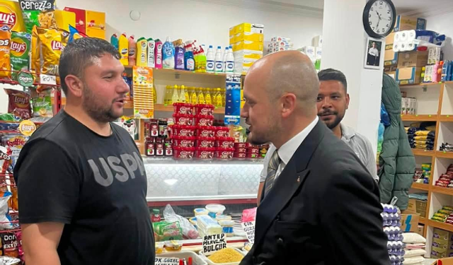 AK Parti Teşkilatından Esnafa Ziyaret
