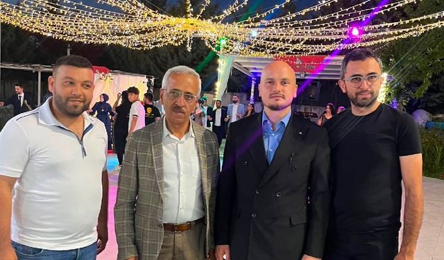 Teşkilat Üyeleri Düğüne Katıldı