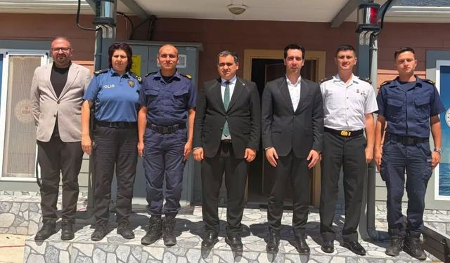Kaymakam Balaban'dan Veda Kabulü