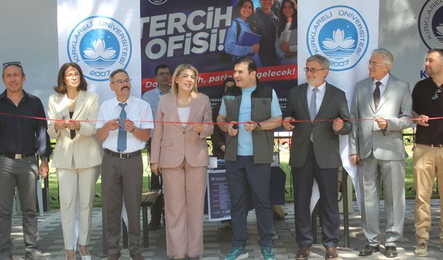 Kırklareli Üniversitesi Tercih Ofisi Kapılarını Açtı