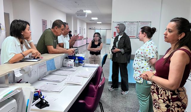 Başhekim Atam’dan Hastanede Saha Değerlendirmesi
