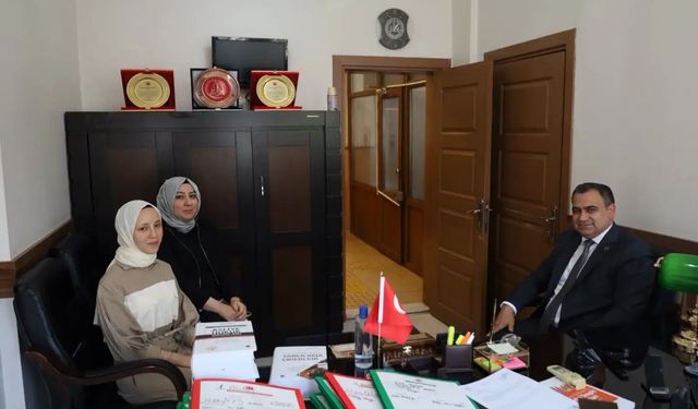 Kaymakam Balaban’dan Hakim Mete’ye Hayırlı Olsun Ziyareti