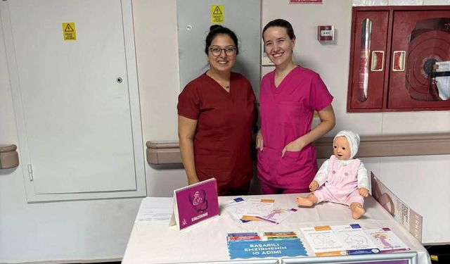 Pınarhisar Devlet Hastanesi'nde Emzirme Haftası Etkinliği