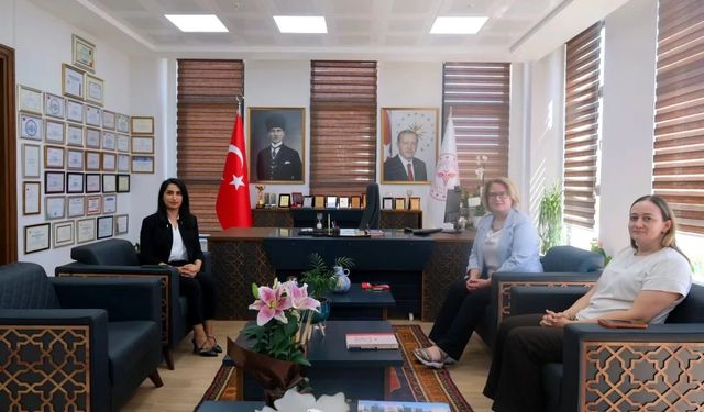 İl Müdürü Kumaş’tan Sağlık Müdürlüğüne Ziyaret