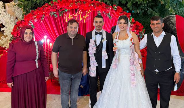 Başkan Gün, Yağmur ve Mert’in Düğününe Katıldı