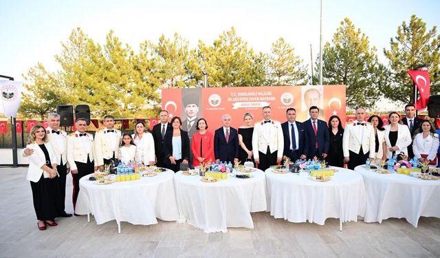 Kırklareli’nde 30 Ağustos Zafer Bayramı Kabul Töreni Düzenlendi