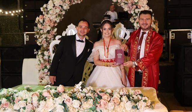 Başkan Yayla, İrem Nur ve Göktuğ’un Nikahını Kıydı