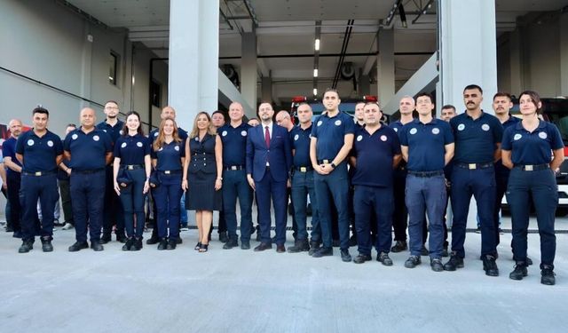Saray’a modern itfaiye istasyonu açıldı