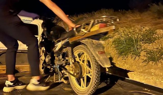 Uzunköprü'de plakasız ve tescilsiz motosikletin ehliyetsiz sürücüsüne 88 bin 500 lira ceza