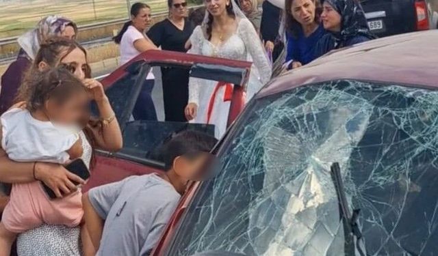Erzurum'da düğün konvoyunda kaza: 2 ölü, 4 yaralı