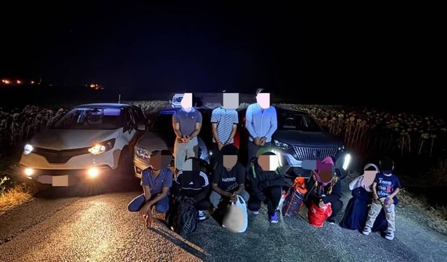 Edirne’de göçmen kaçakçılığı operasyonu: 3 organizatör ve 7 düzensiz göçmen yakalandı