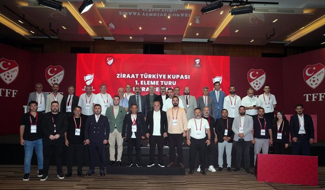 Ziraat Türkiye Kupası 1. eleme turu kura çekimi yapıldı