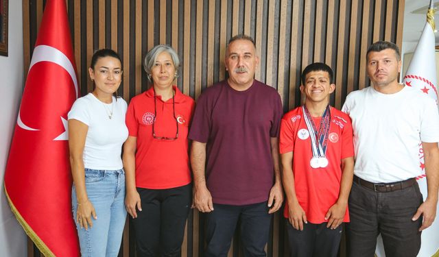 Özel sporcudan Aydın’a 4 gümüş madalya