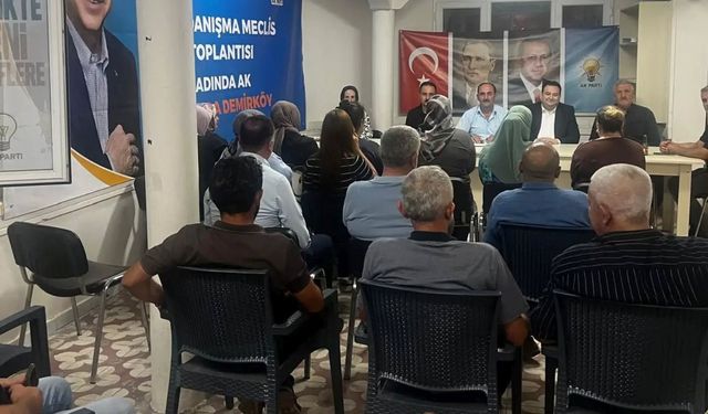 Demirköy’de Toplantı Yapıldı