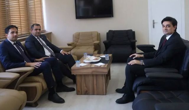 Kaymakam Balaban’a Ziyaret