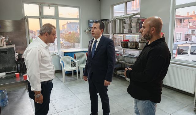 Kaymakam Işık’tan Dernek ve Aşevi Ziyareti