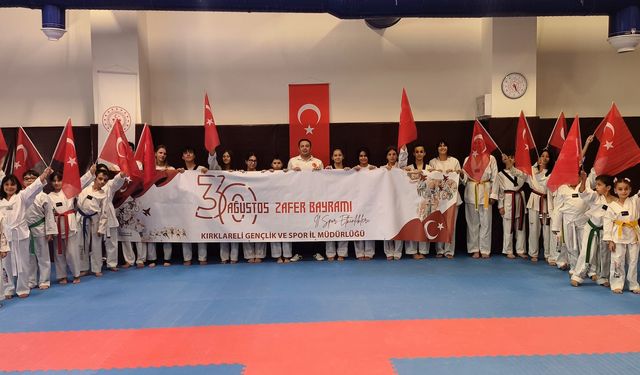Kırklareli’nde 30 Ağustos Coşkusu Taekwondo ile Yaşandı