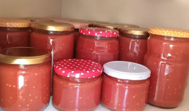 Kırklareli’nde Kışlık Domates Sosu Hazırlıkları Başladı