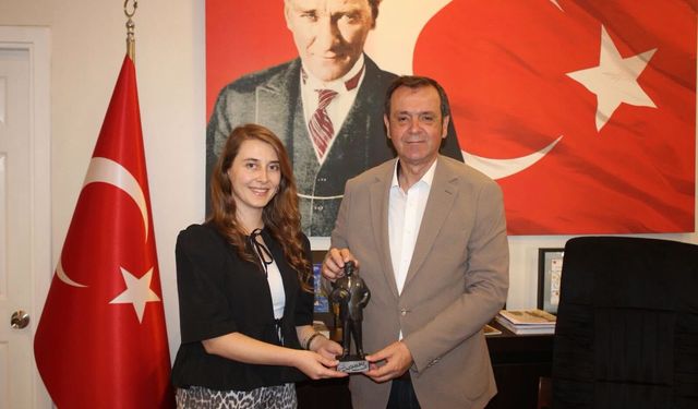Vize Belediyesi’nden Berna Pamuk’a Teşekkür
