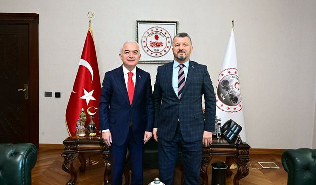 Vali Turan, KARDEF Genel Başkanı Aydın’ı Ağırladı