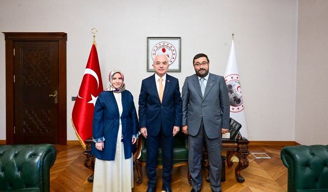 Vali Turan, Göreve Başlayan Dündar’ı Kabul Etti