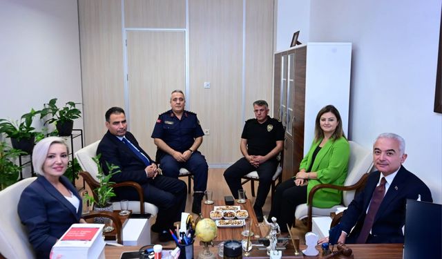 Vali Turan’dan Sulh Ceza Hakimi Sofu’ya Ziyaret